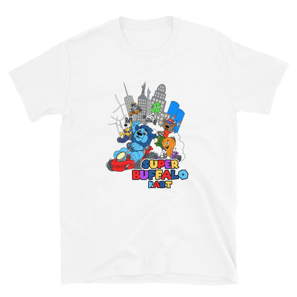 Super Buffalo Kart Short-Sleeve Unisex T-Shirt