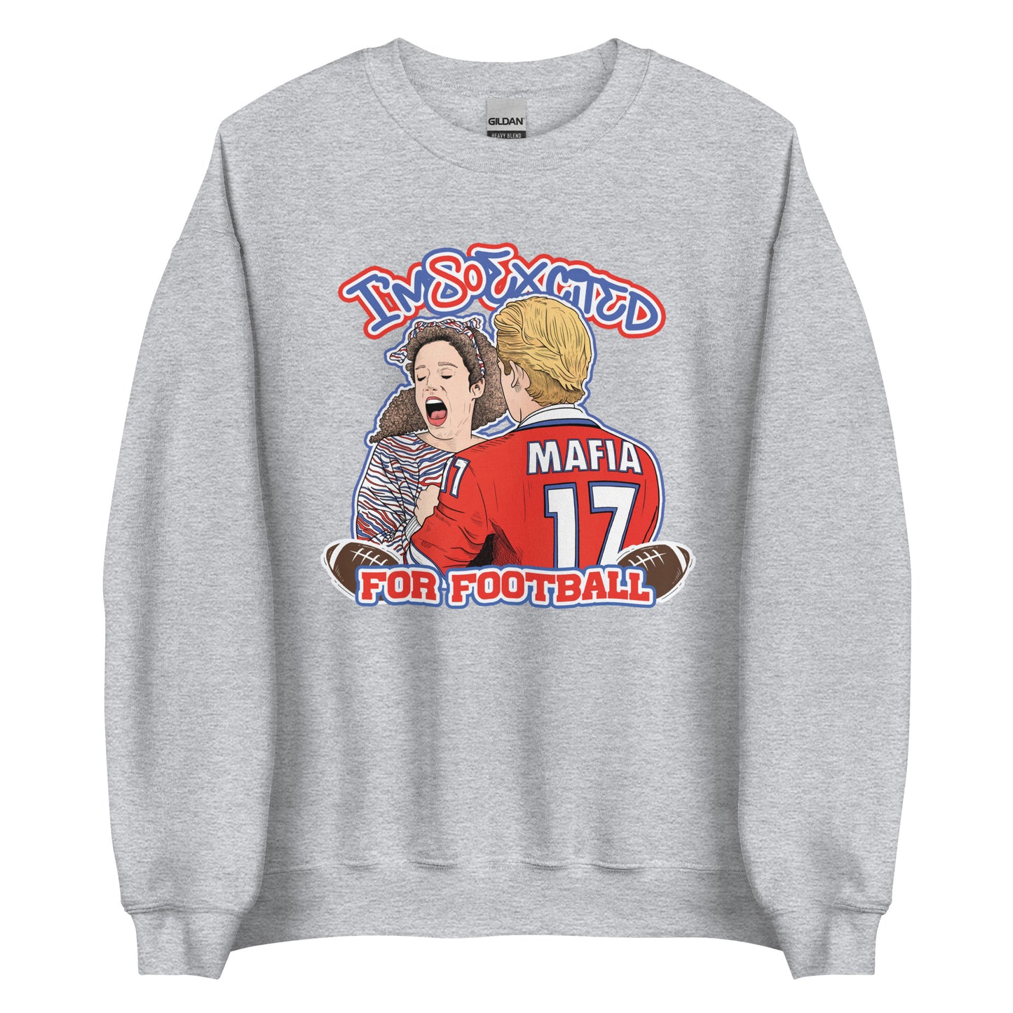 I’m so excited Unisex Sweatshirt