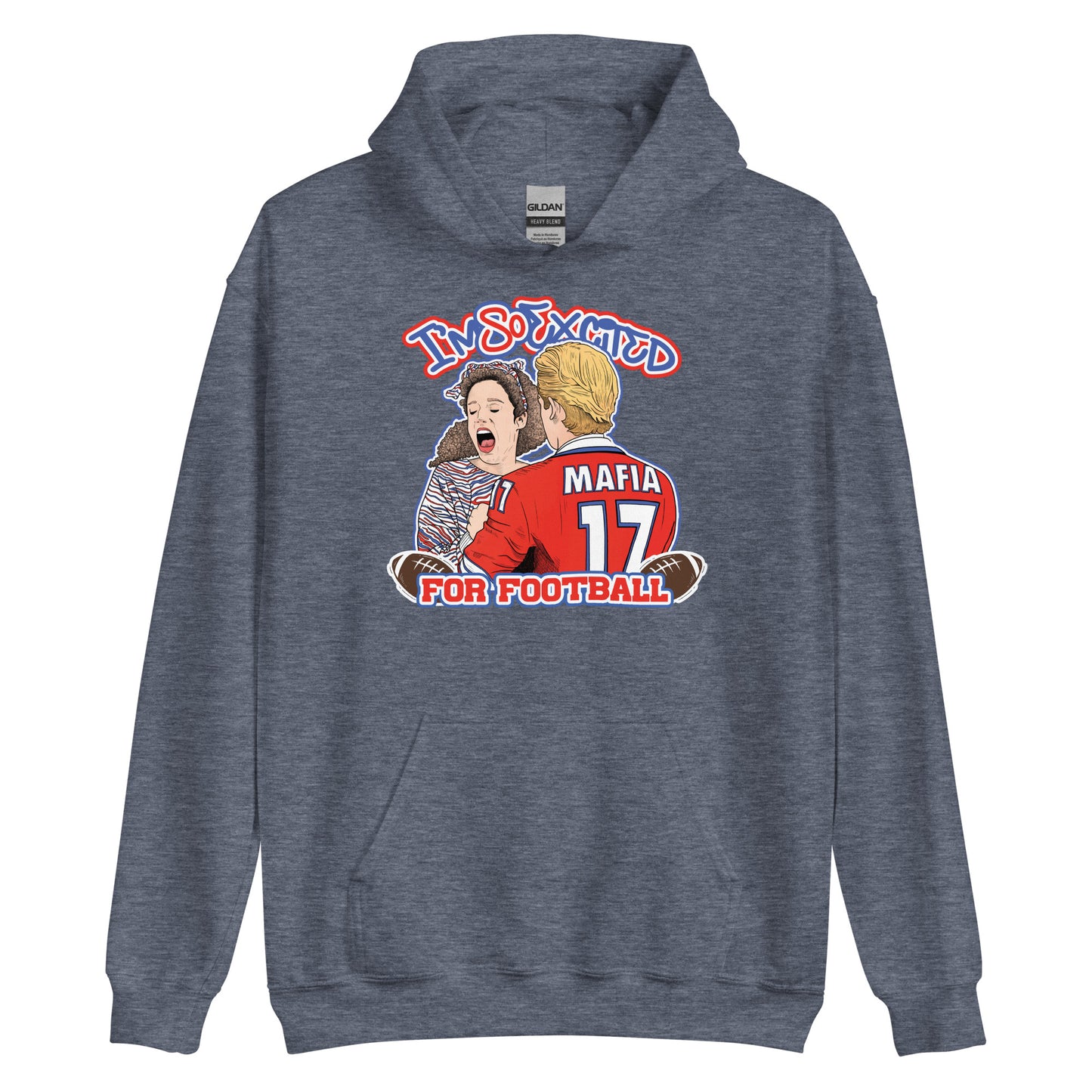 I’m so excited Unisex Hoodie