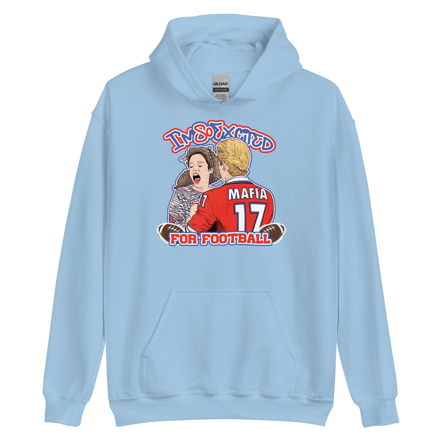 I’m so excited Unisex Hoodie