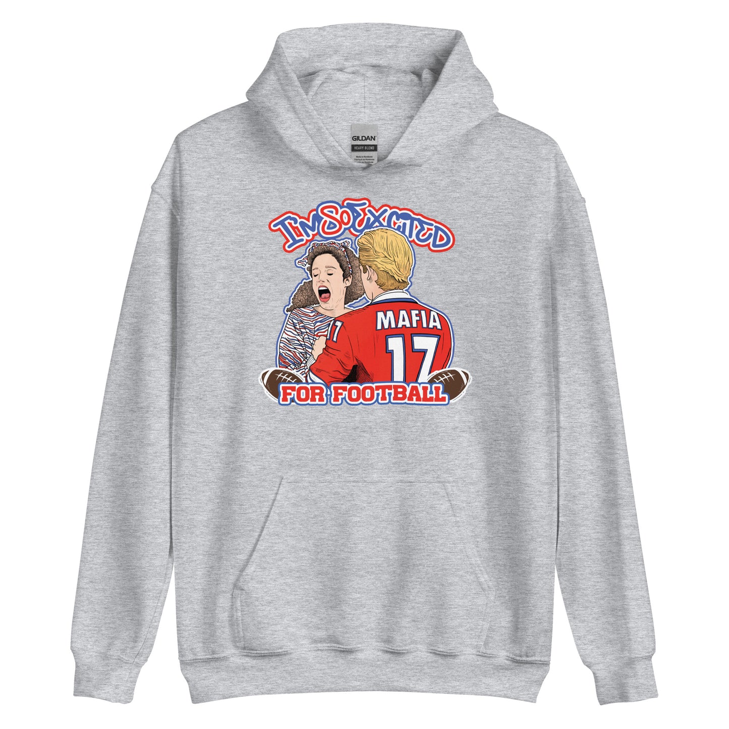 I’m so excited Unisex Hoodie