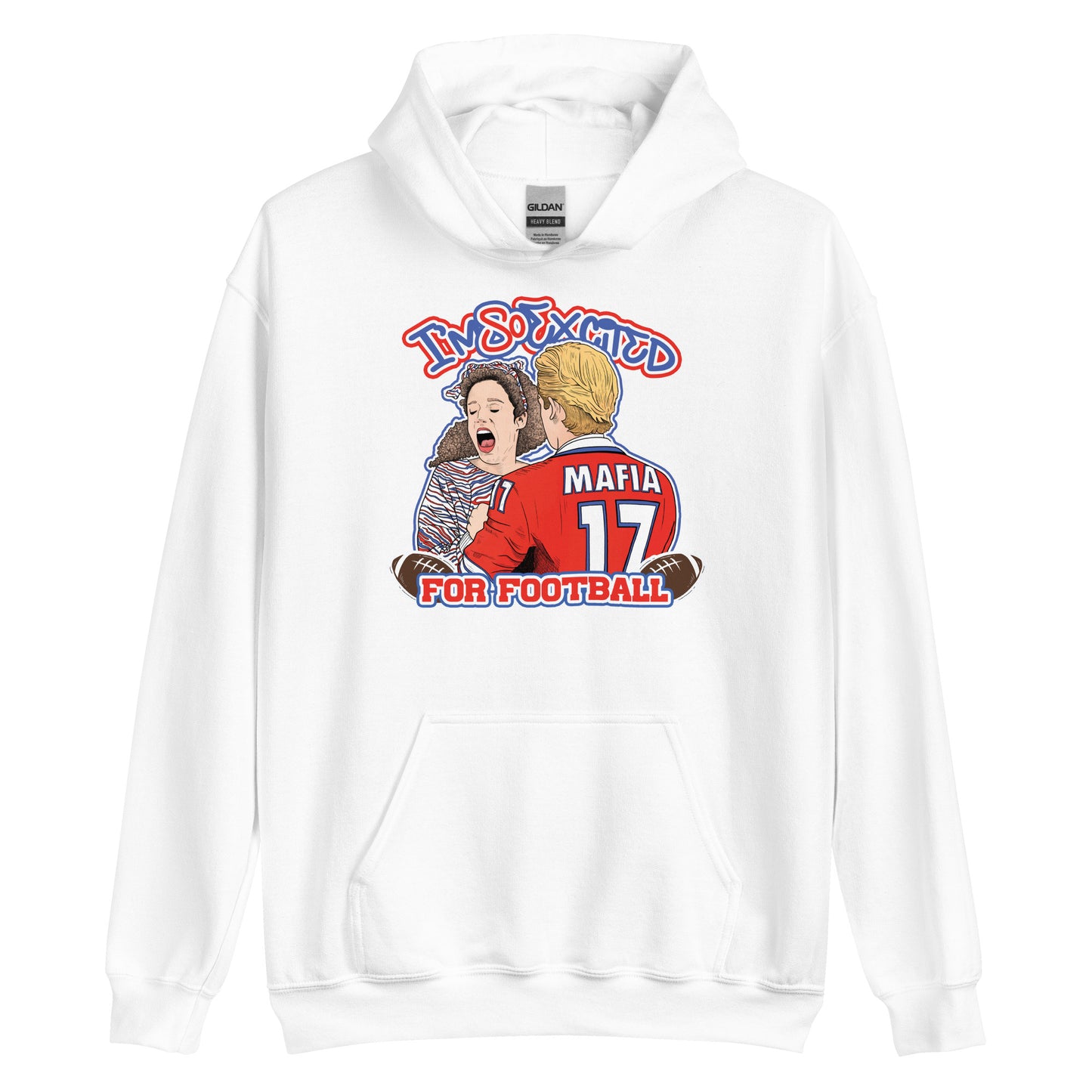 I’m so excited Unisex Hoodie