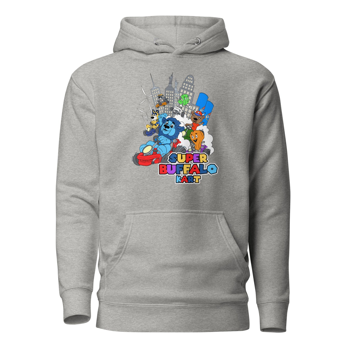 Super Buffalo Kart Unisex Hoodie