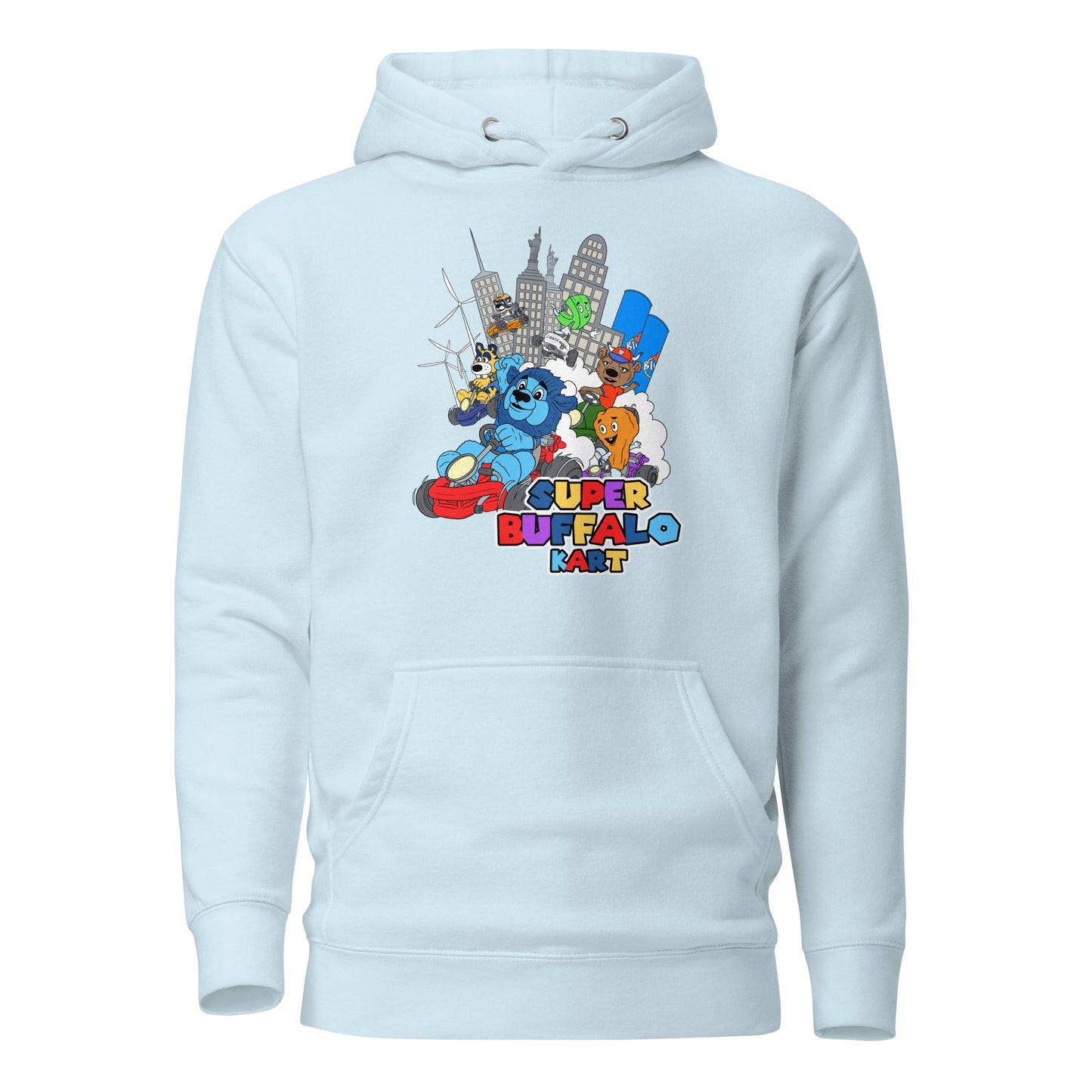 Super Buffalo Kart Unisex Hoodie