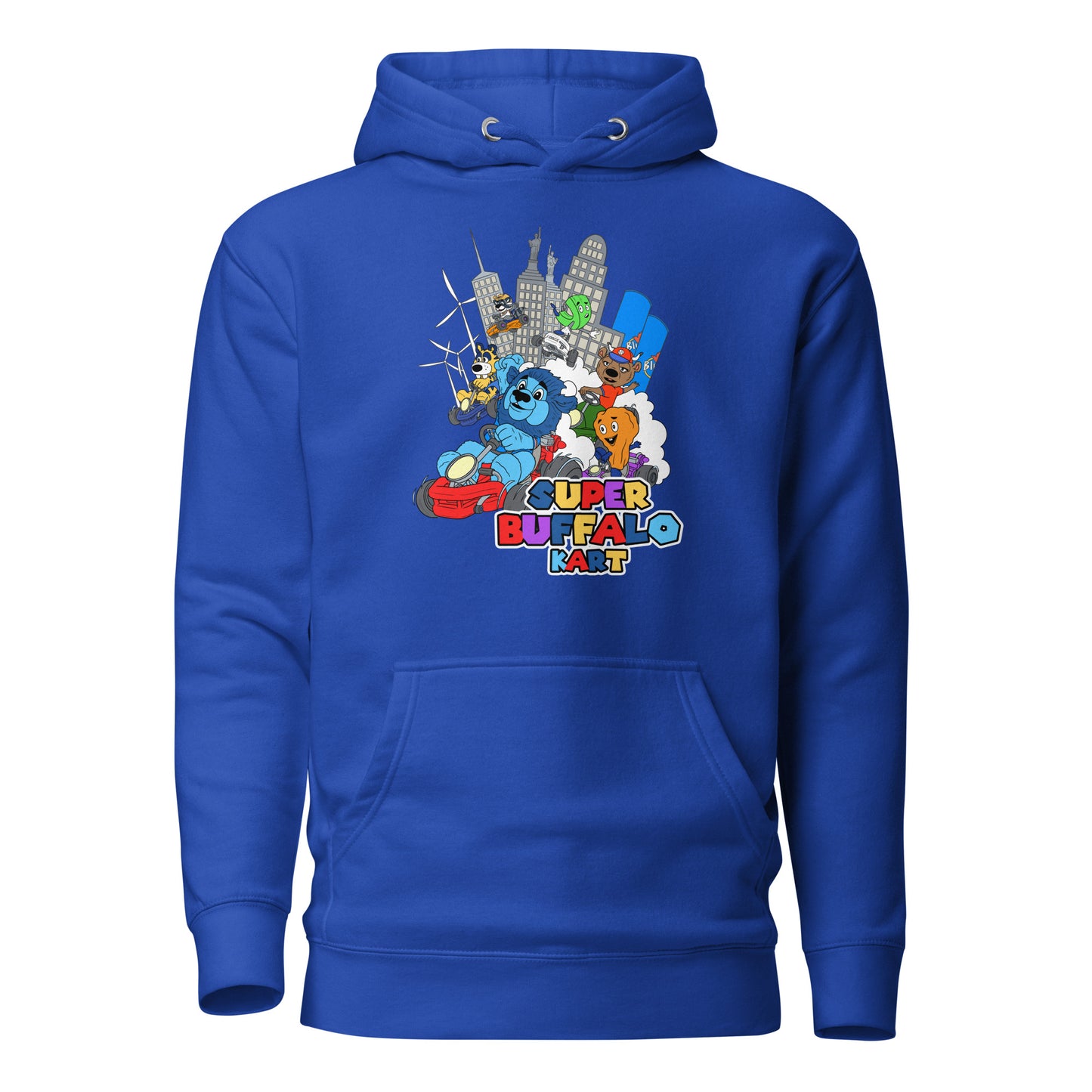 Super Buffalo Kart Unisex Hoodie