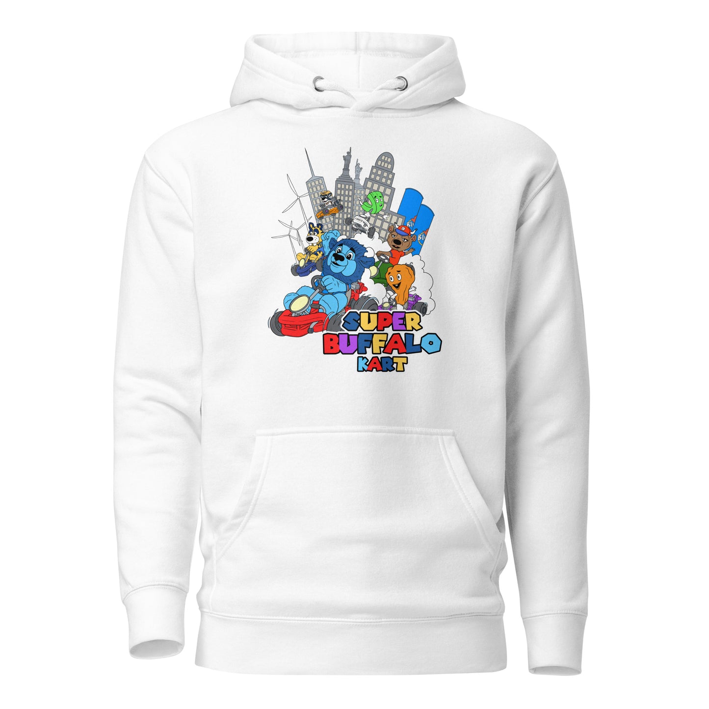 Super Buffalo Kart Unisex Hoodie